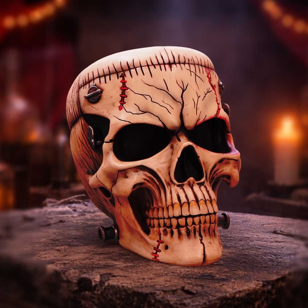 Nemesis Now - Hall of Horrors: The Monster of Madness Beeld/figuur - Schedel - Multicolours